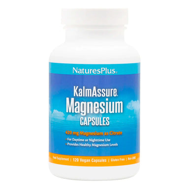 Nature's Plus KalmAssure Magnesium 120 Capsules