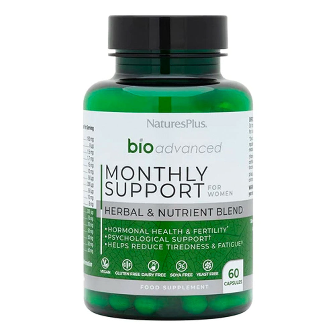 Nature's Plus BioAdvanced Monthly Support 60 Capsules