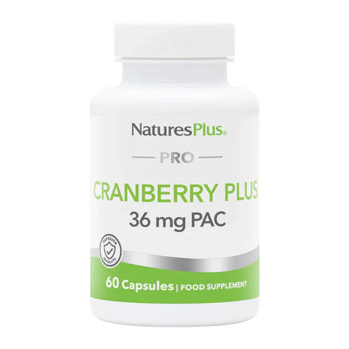 Natures Plus Cranberry Plus 60 Capsules (36MG PAC)