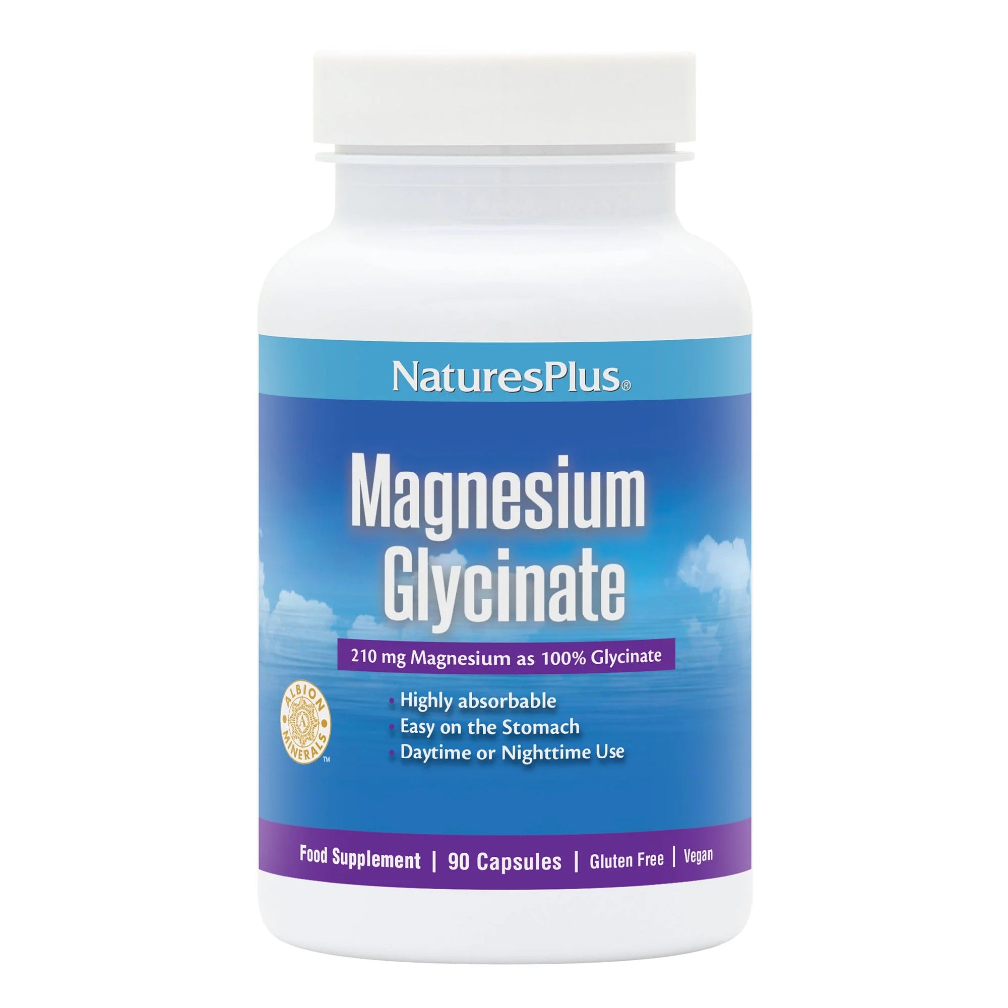 Nature's Plus Magnesium Glycinate 90 Capsules