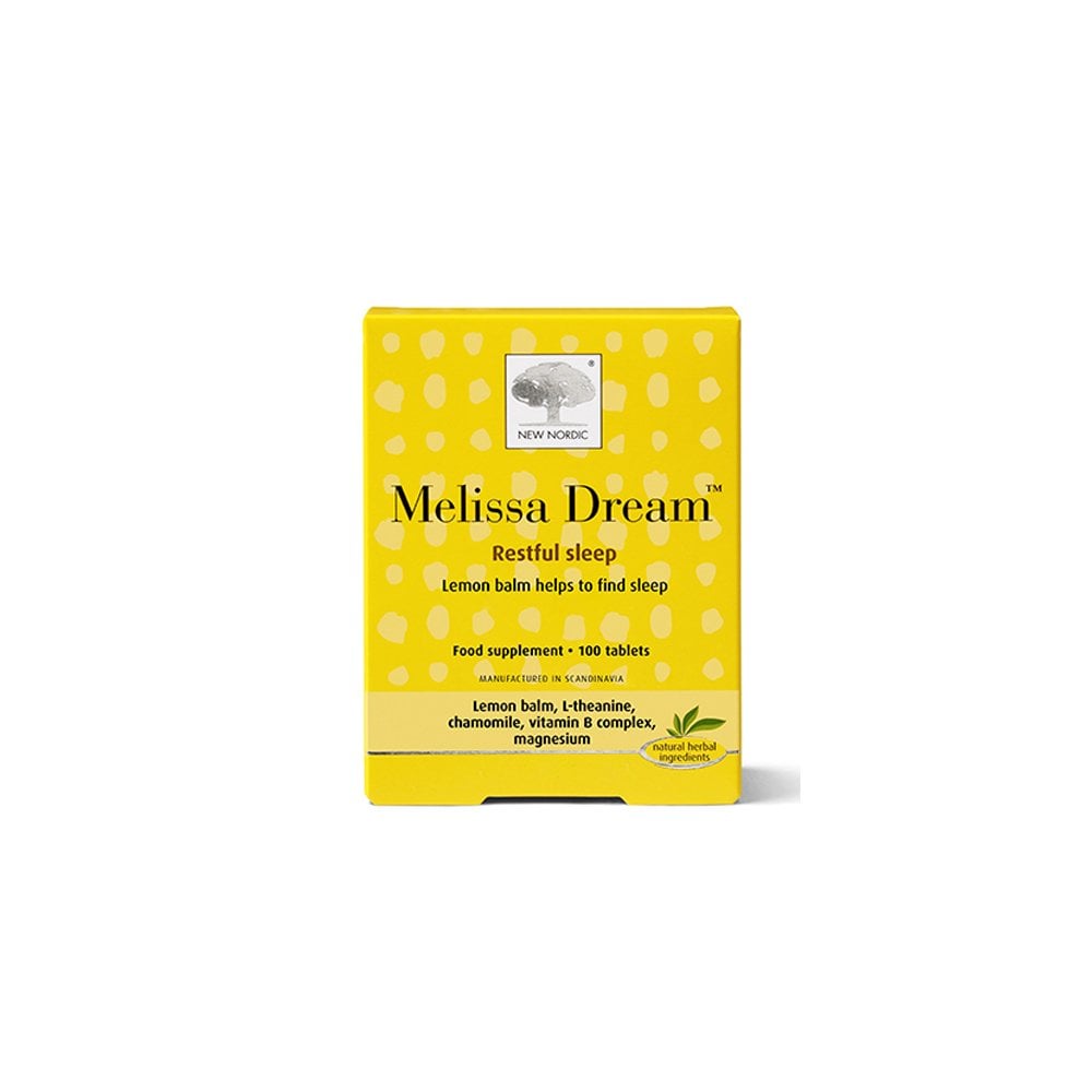 New Nordic Melissa Dream 100 Tablets