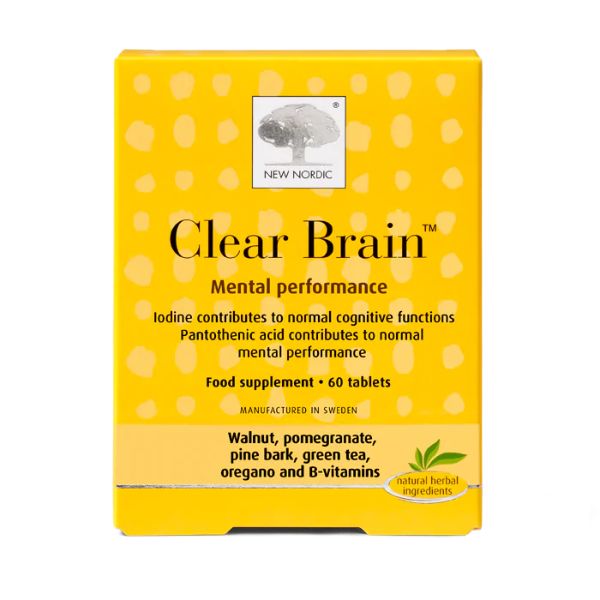 Nordic Clear Brain 60 Tablets