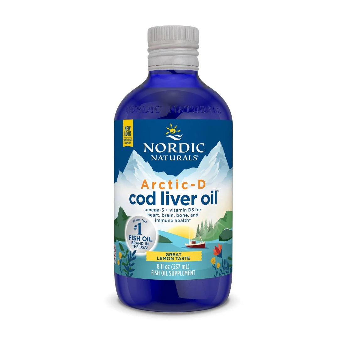 Nordic Naturals Arctic D Cod Liver Oil 237ml