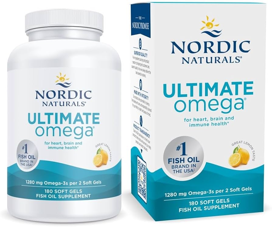 Nordic Naturals Ultimate Omega 180 Capsules