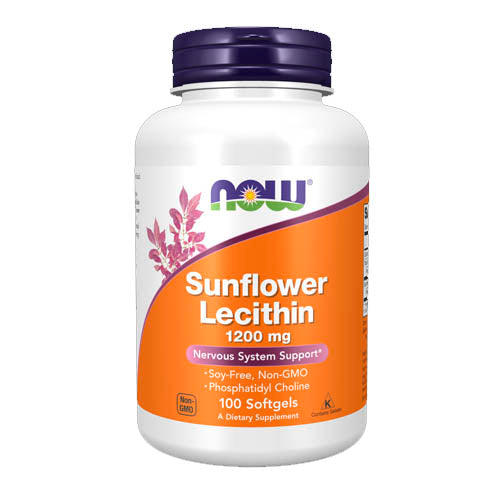 Now Sunflower Lecithin 1200mg 100 Softgels