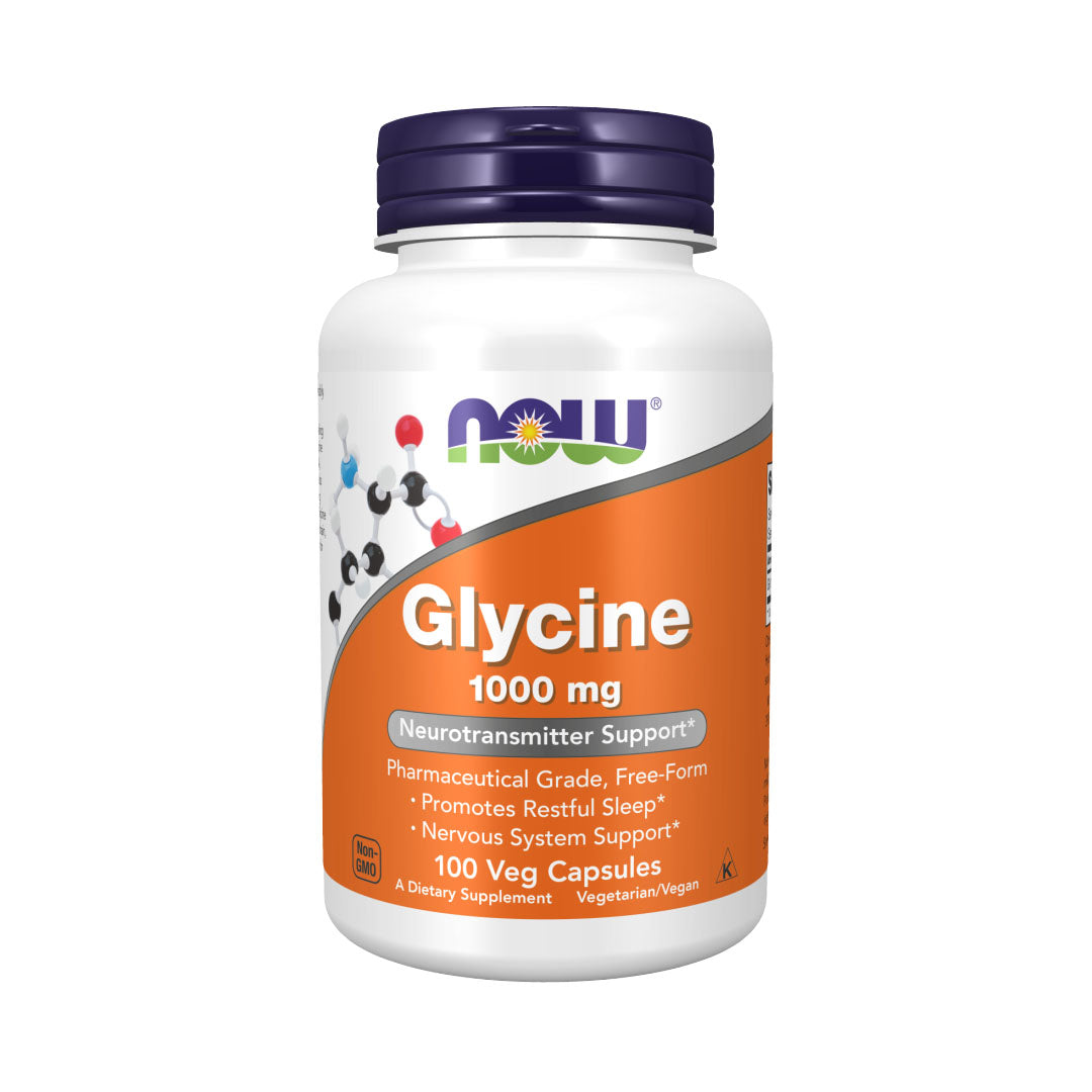 Now Glycine 1000mg 100 Capsules