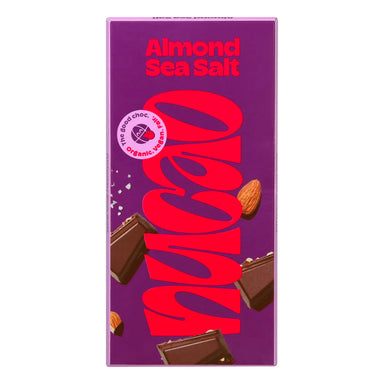 Nucao Chocolate Almond Sea Salt Bar 85g 