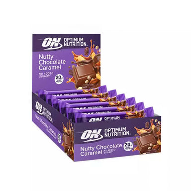 Optimum Nutrition Nutty Caramel Box of 10