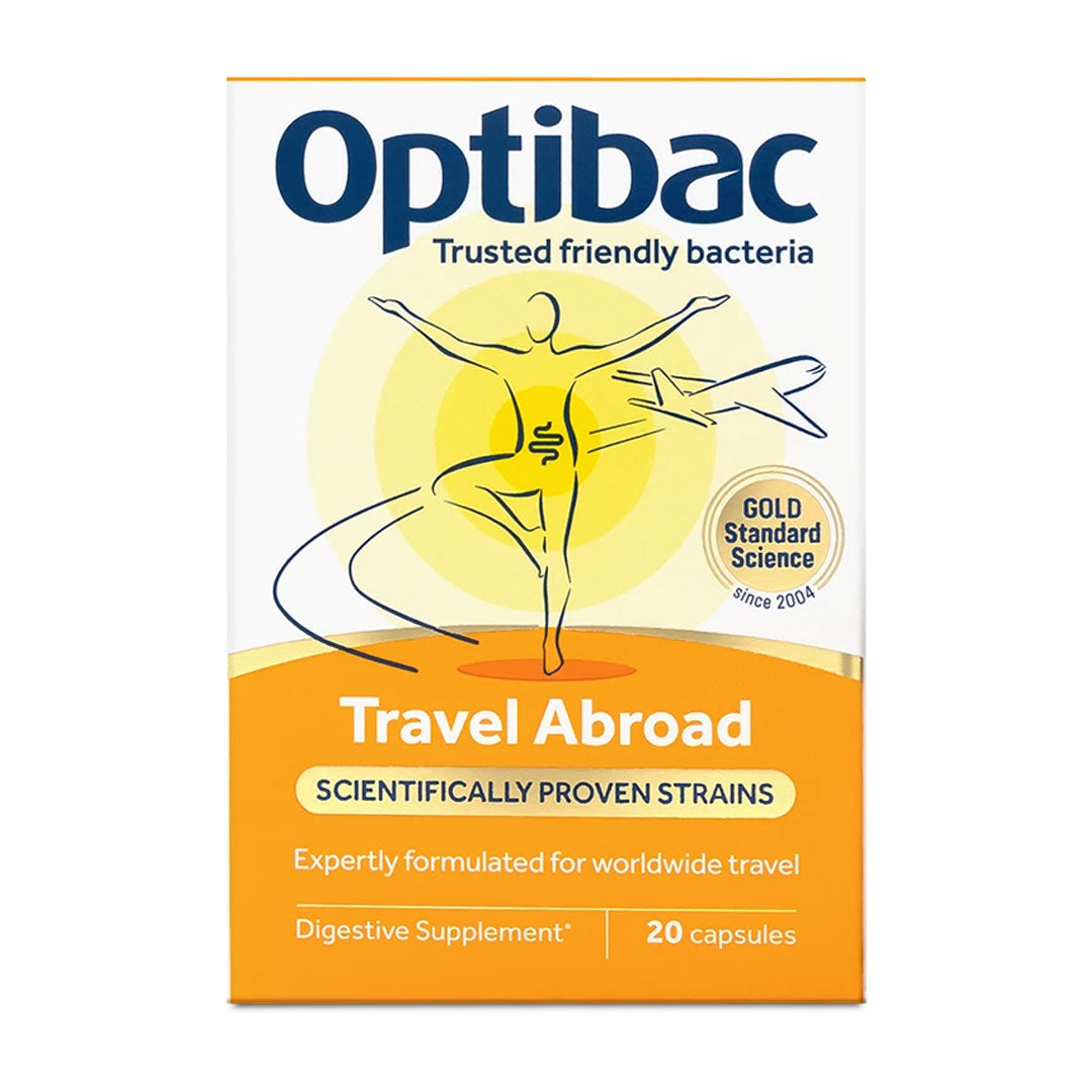 Optibac Travel Abroad 20 Capsules