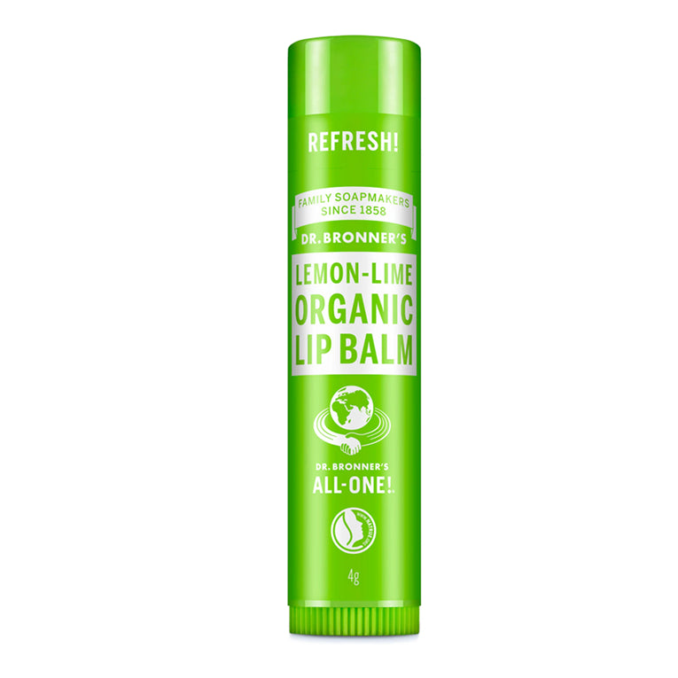 Dr. Bronner Organic Lemon Lime Lip Balm 4g