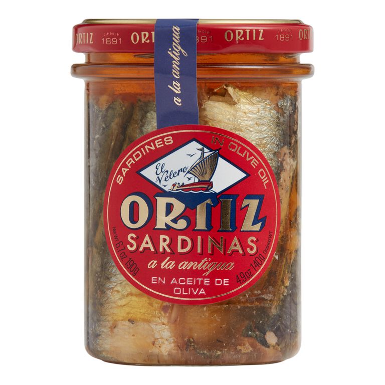 Ortiz Sardines In Glass Jar