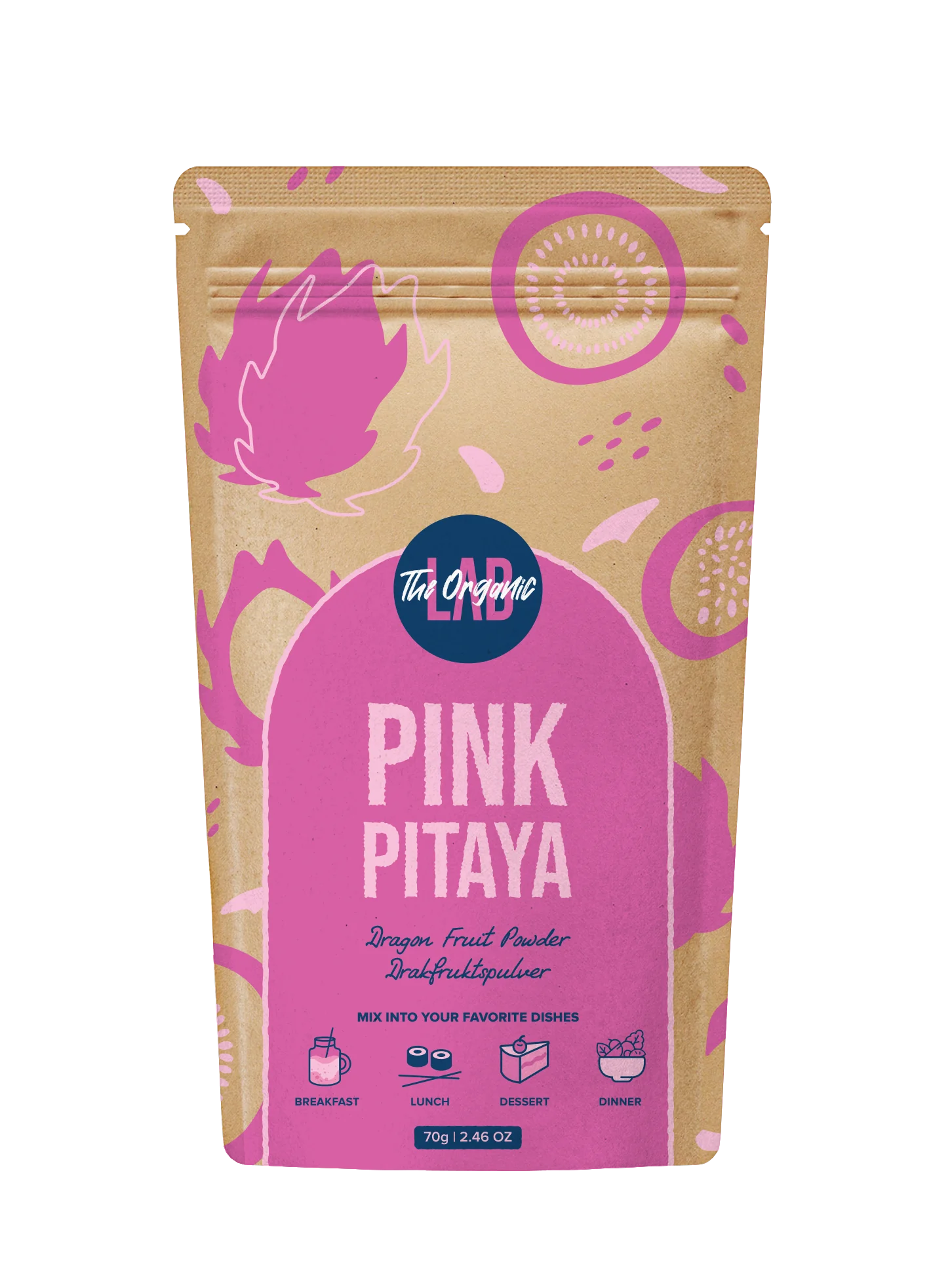 The Organic Lab Pink Pitaya Powder 70g