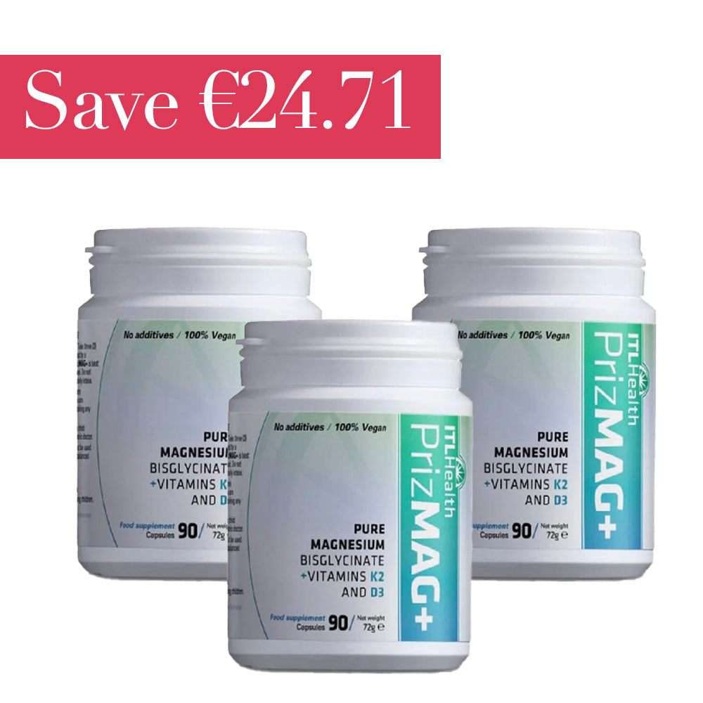 PrizMag Plus 90 Capsules x3 Bottles - Save €24.71
