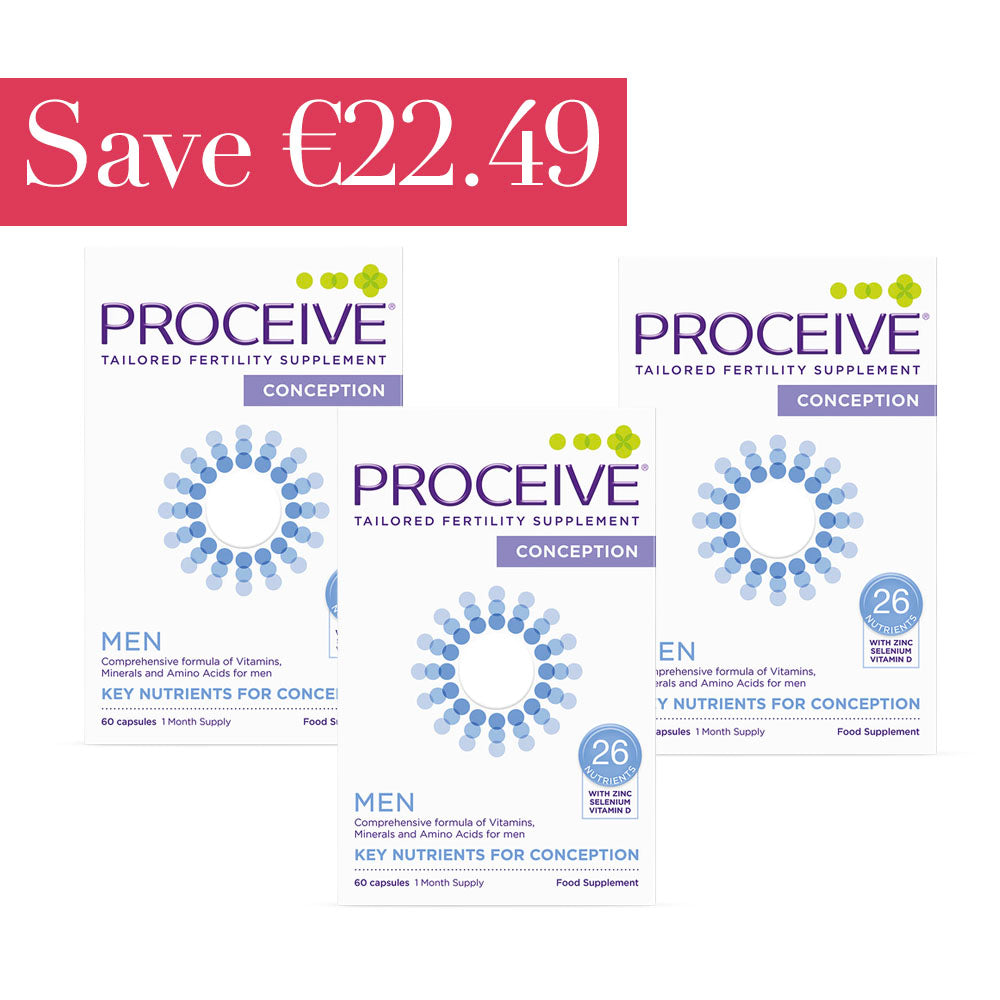 Proceive Men 60 Capsules x3 Boxes | Save €22.49