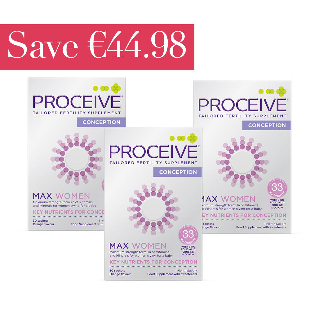 Proceive Max Women 30 Sachets x3 | Save €44.98
