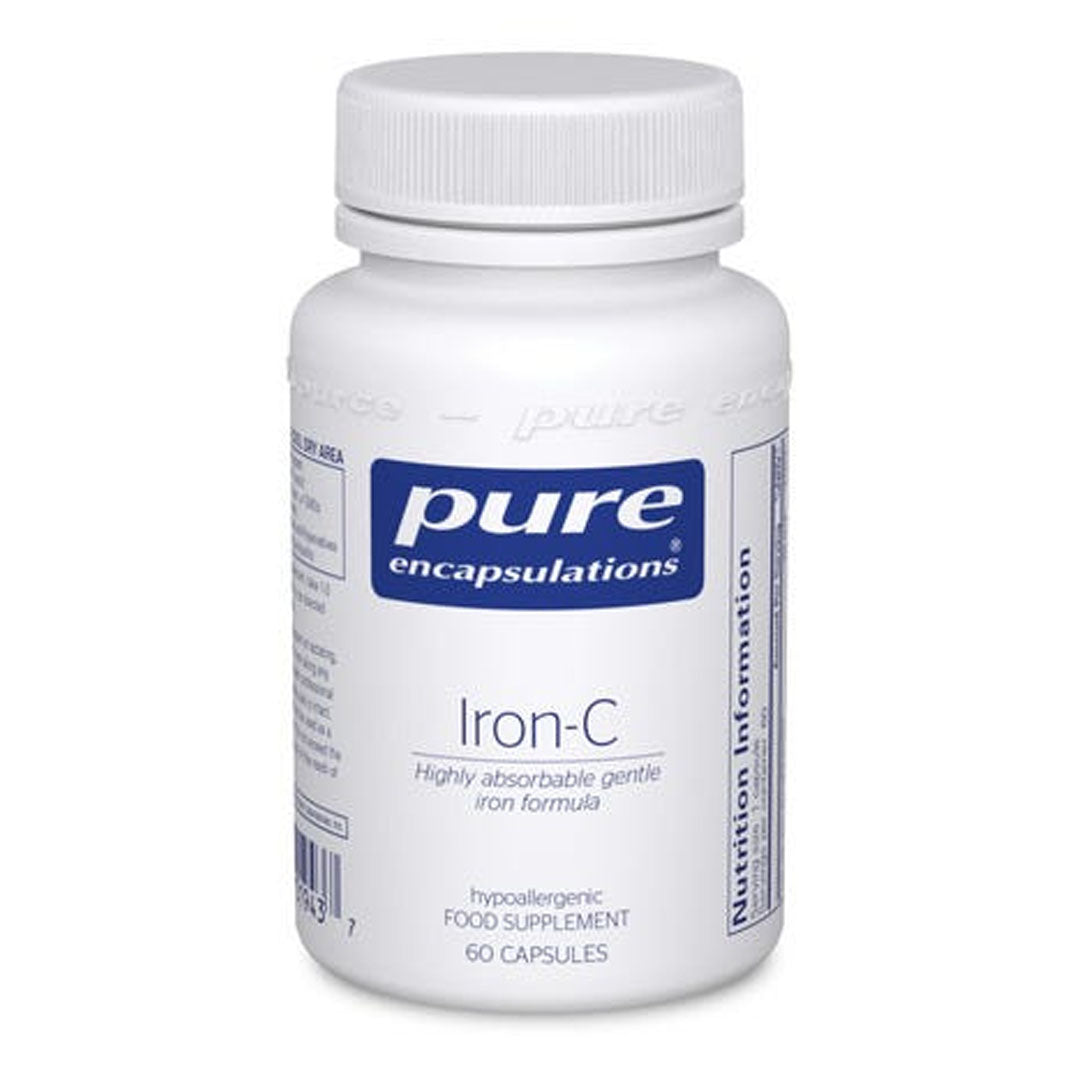 Pure Encapsulations Iron C 60 Capsules