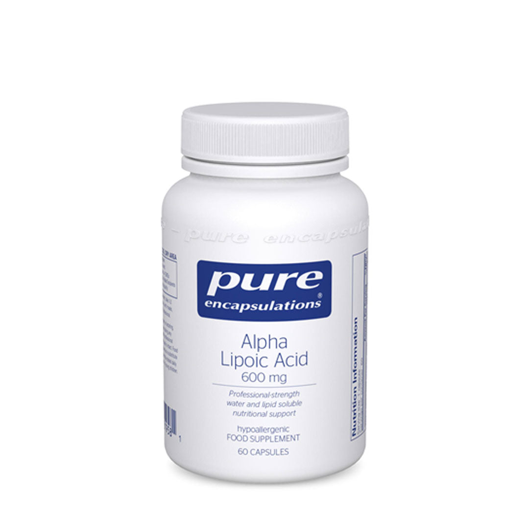 Pure Encapsulations Alpha Lipoic Acid 600mg 60 Capsules