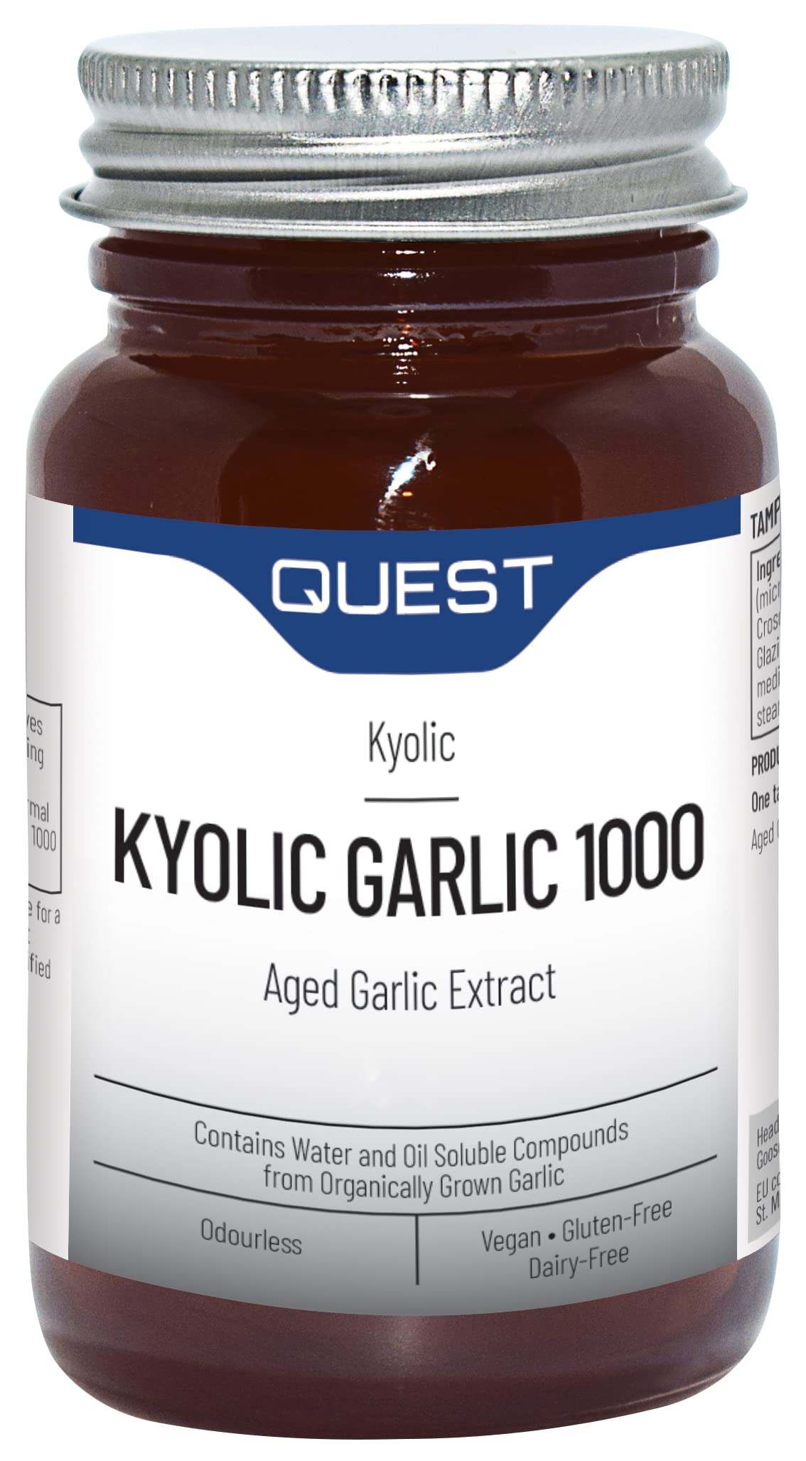 Quest Kyolic Garlic 1000mg 60 Tablets