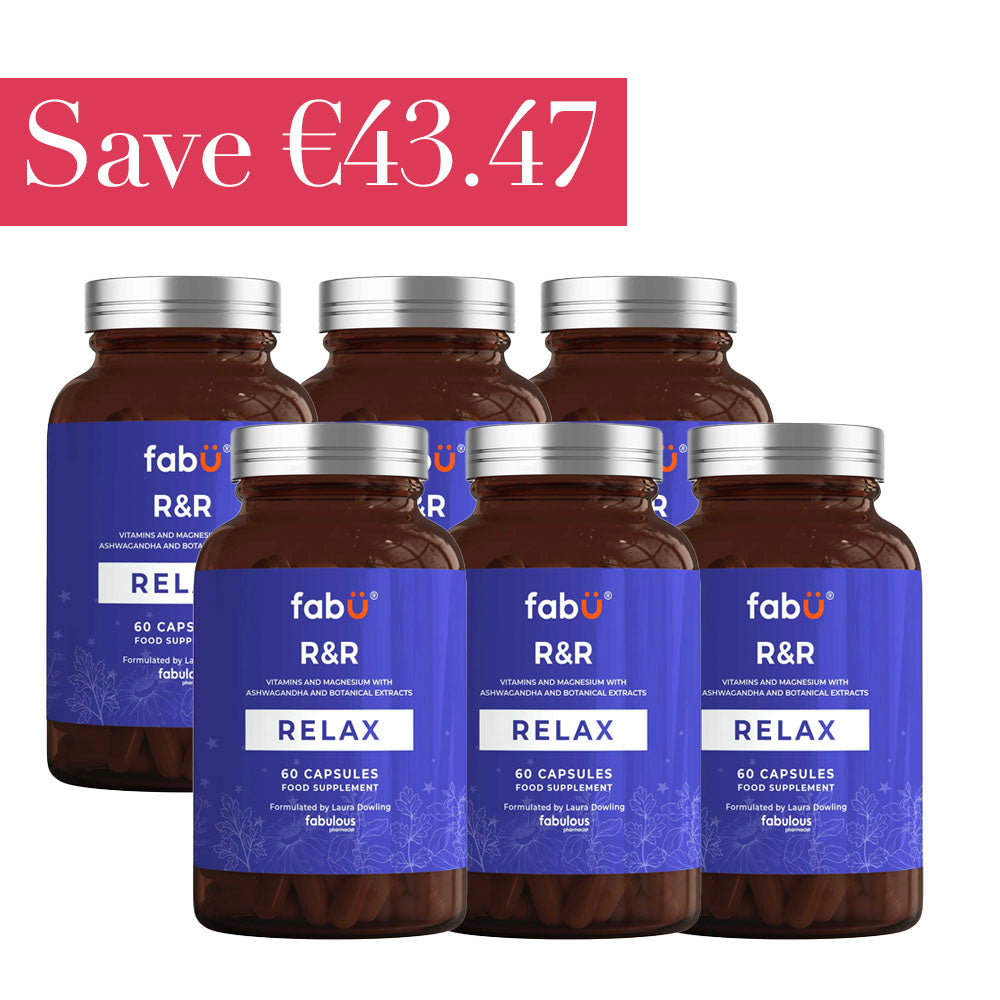 fabÜ R&R Relax 60 Capsules x 6 Month Bundle - Save €43.47