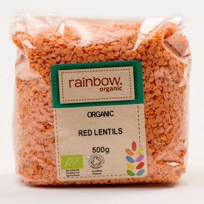 Rainbow Organic Red Lentils