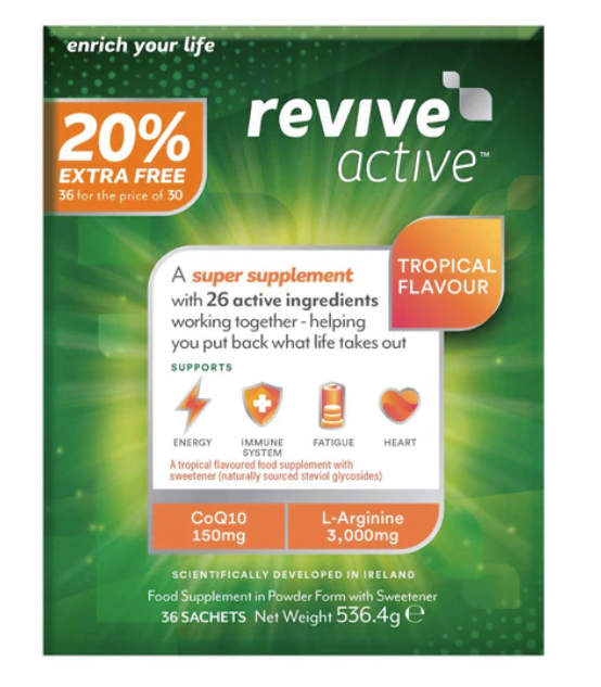 Revive Active Tropical 30 Sachets + 6 Free Sachets