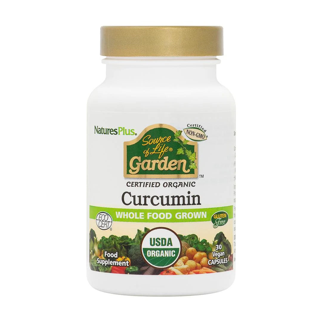 Natures Plus Garden Curcumin 30 Capsules