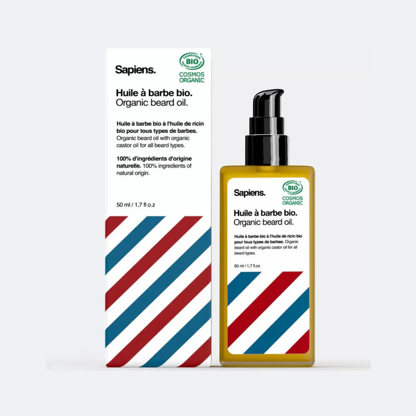 Sapiens Organic Beard Oil 50ml