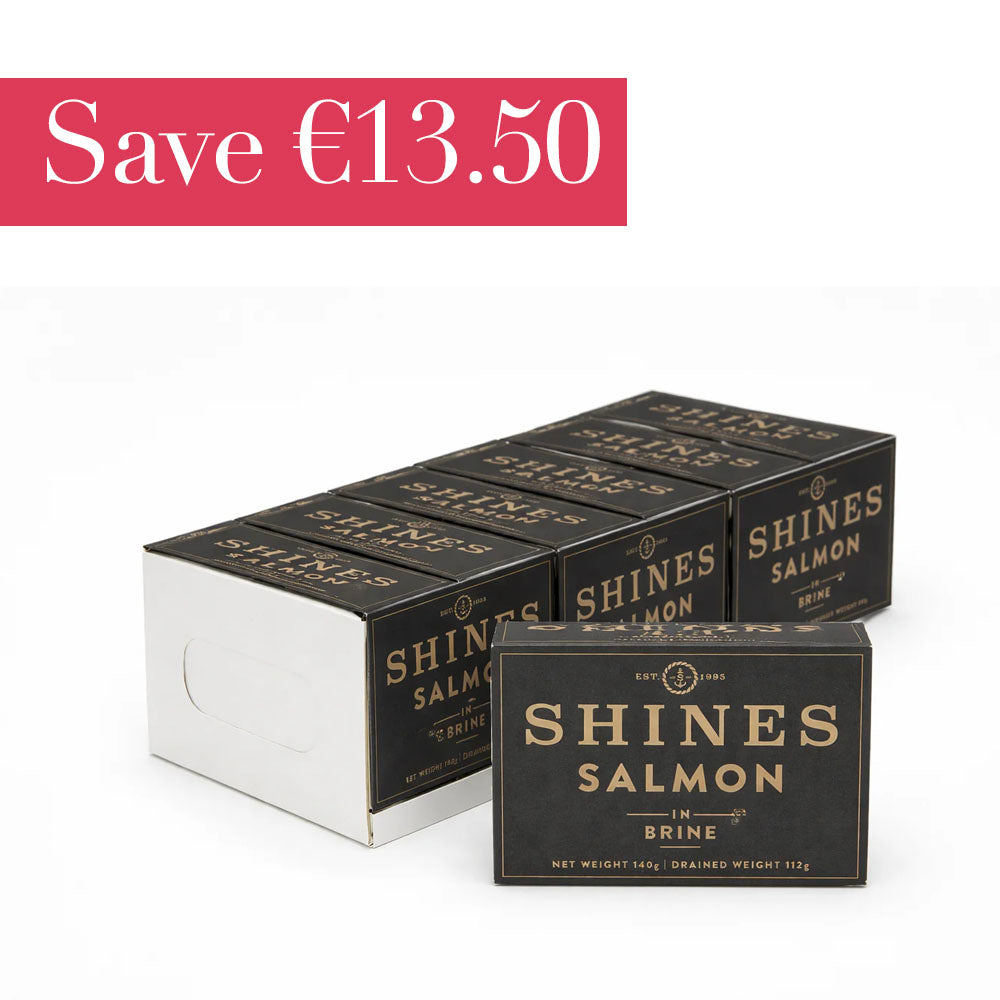 Shines Salmon in Brine 140g Case of 12 | Save €13.50