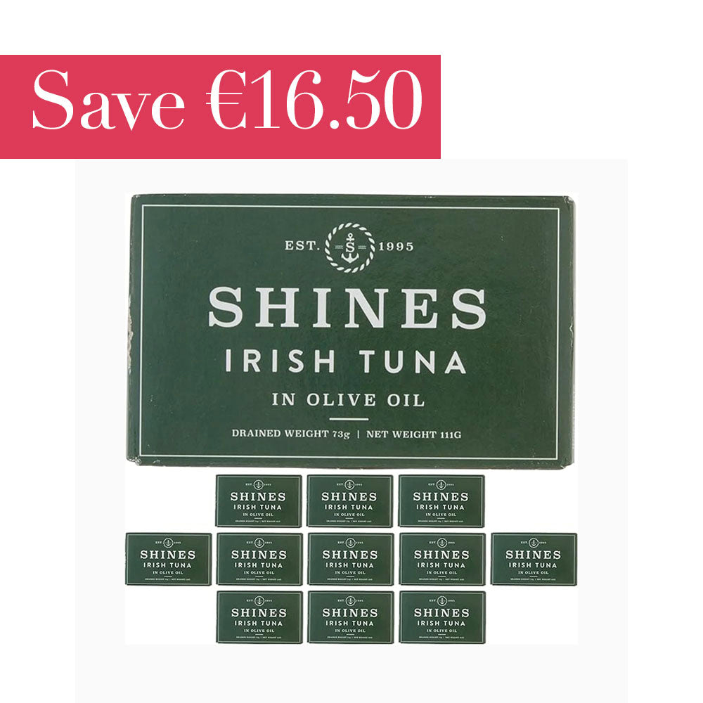 Shines Wild Irish Tuna in Olive Oil 111g Case of 12 | Save €16.50
