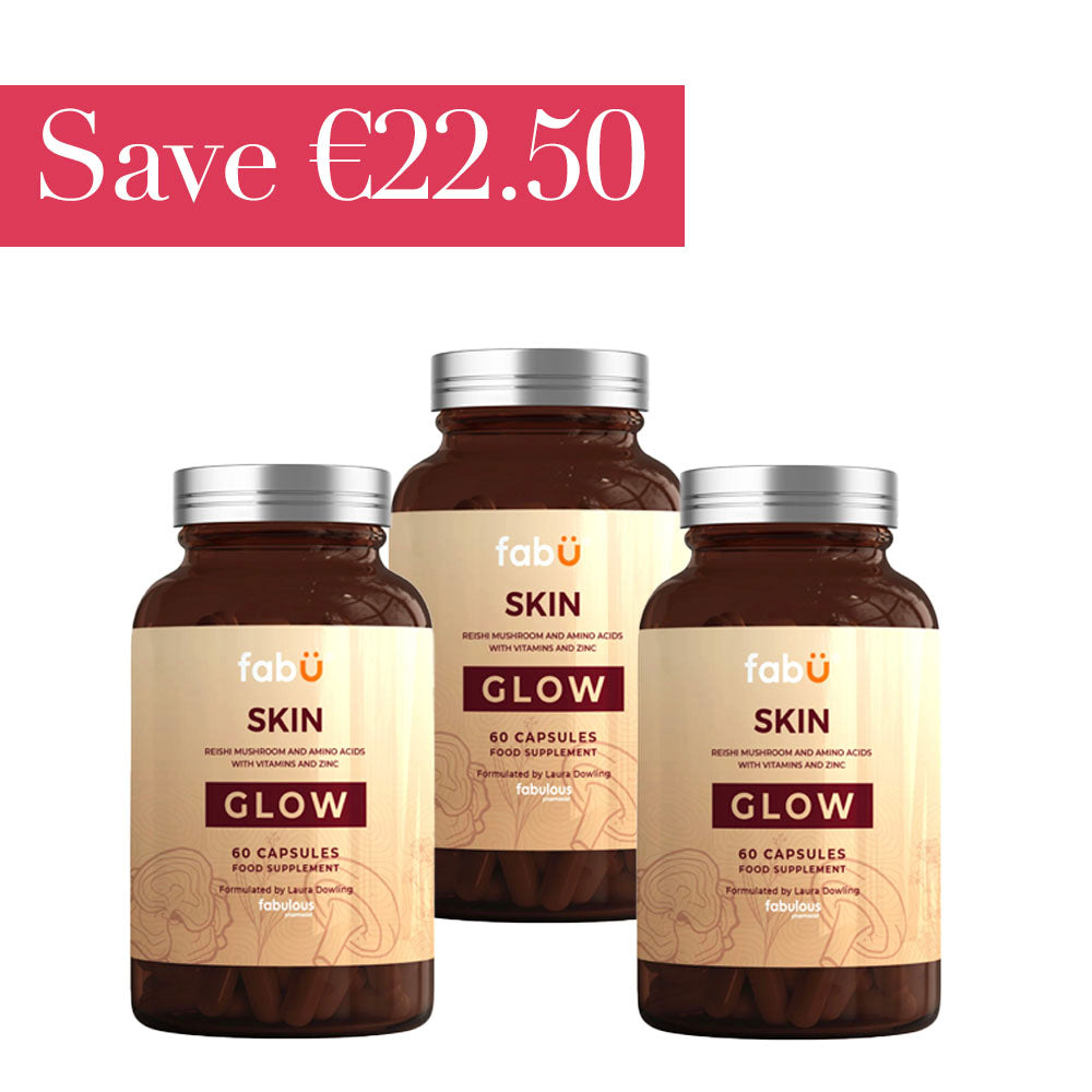 fabÜ Skin Glow 60 Capsules x 3 Month Bundle - Save €22.50