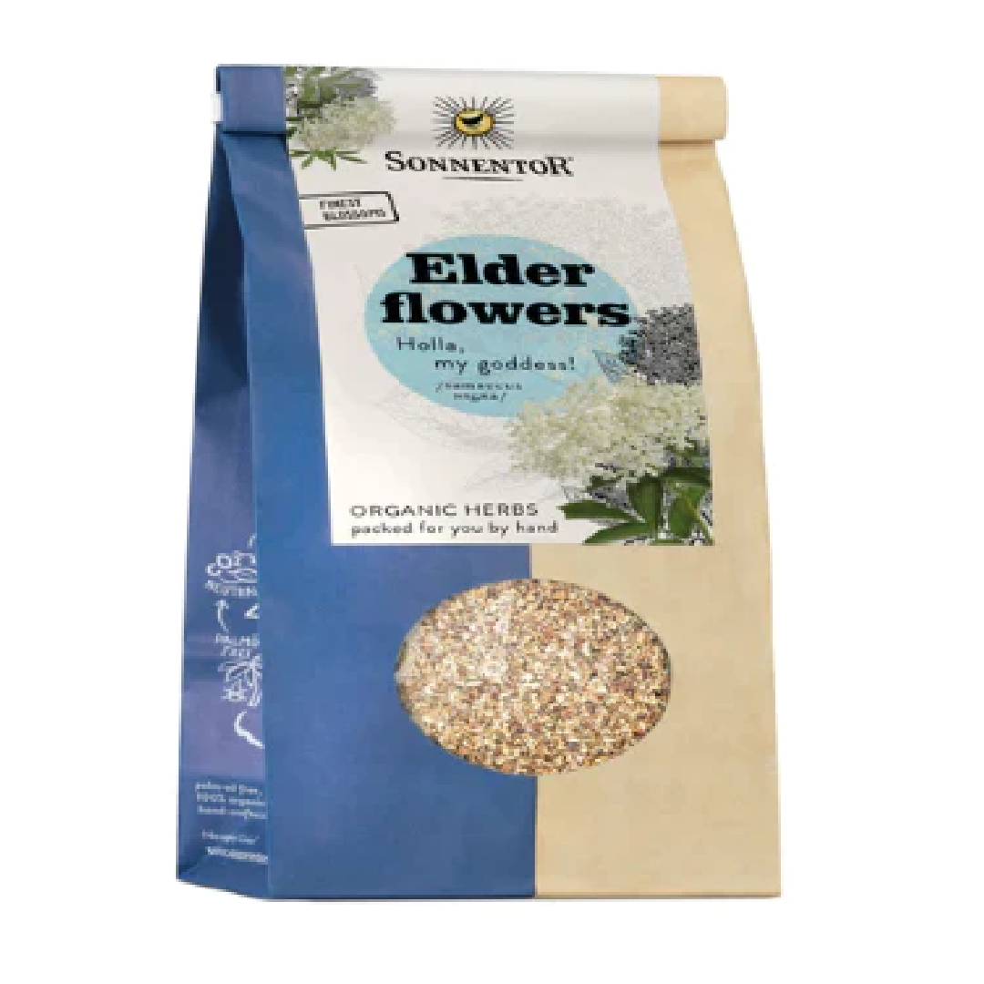 Sonnentor Organic Elderflowers Loose 60g