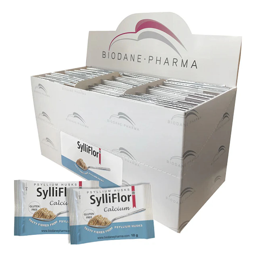 SylliFlor Psyllium Husks Calcium 6g Sachets x30