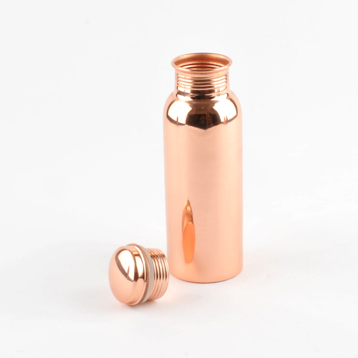 Polished Copper Water Bottle 750ml