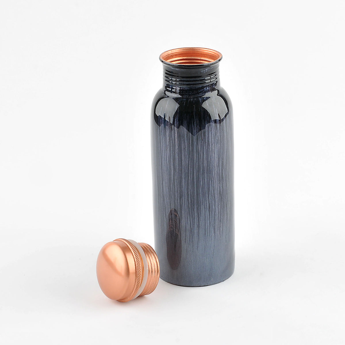 Brushed Black Copper Water Bottle 750ml