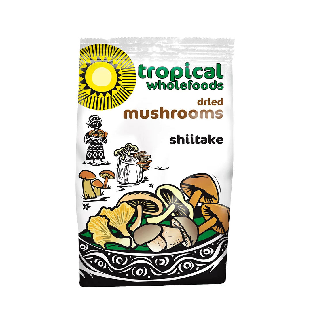 Tropical Wholefoods Dried Shiitake 50g