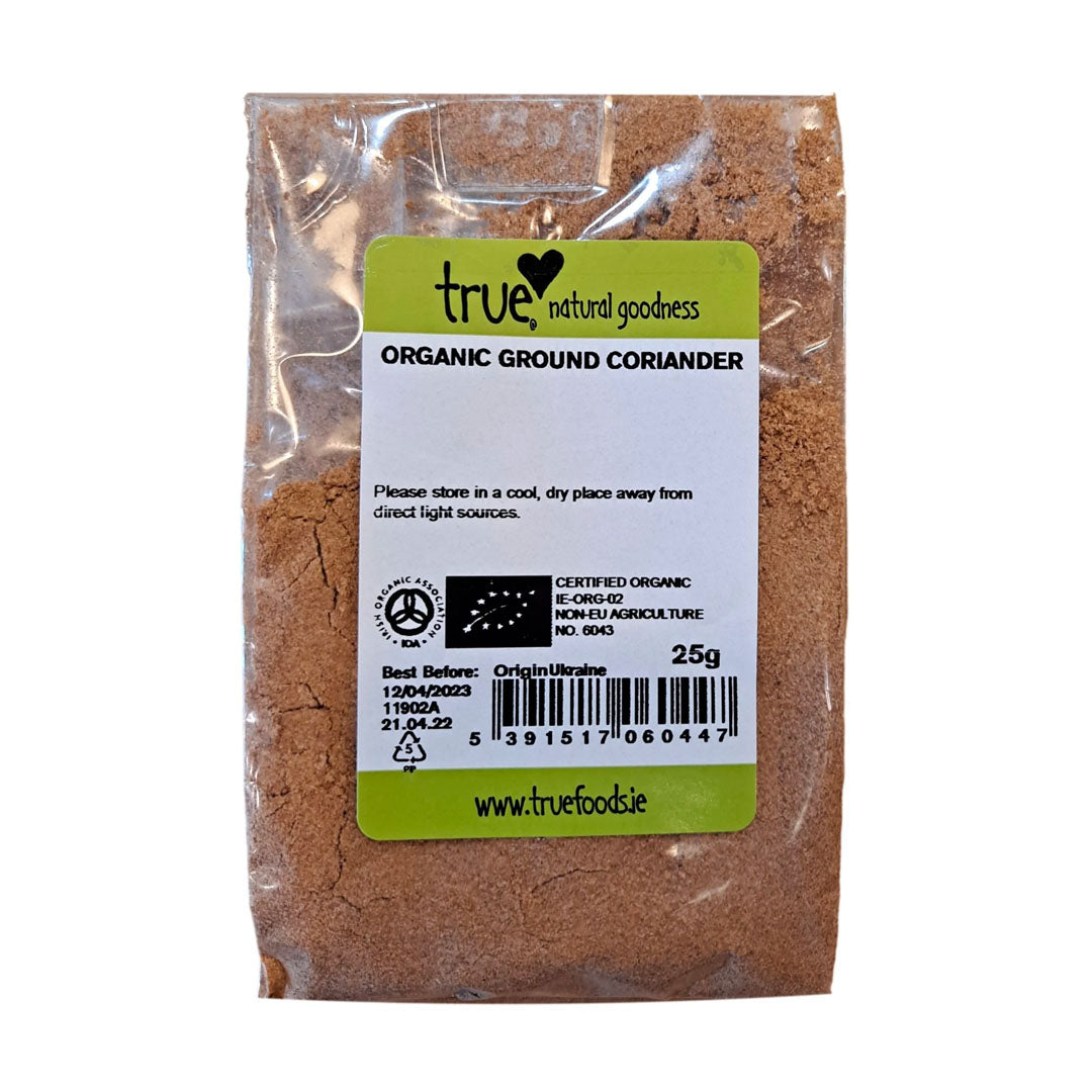 True Natural Goodness Organic Ground Coriander 25g