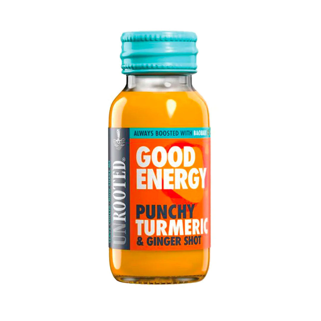 Unrooted Punchy Turmeric Ginger Shot 60ml
