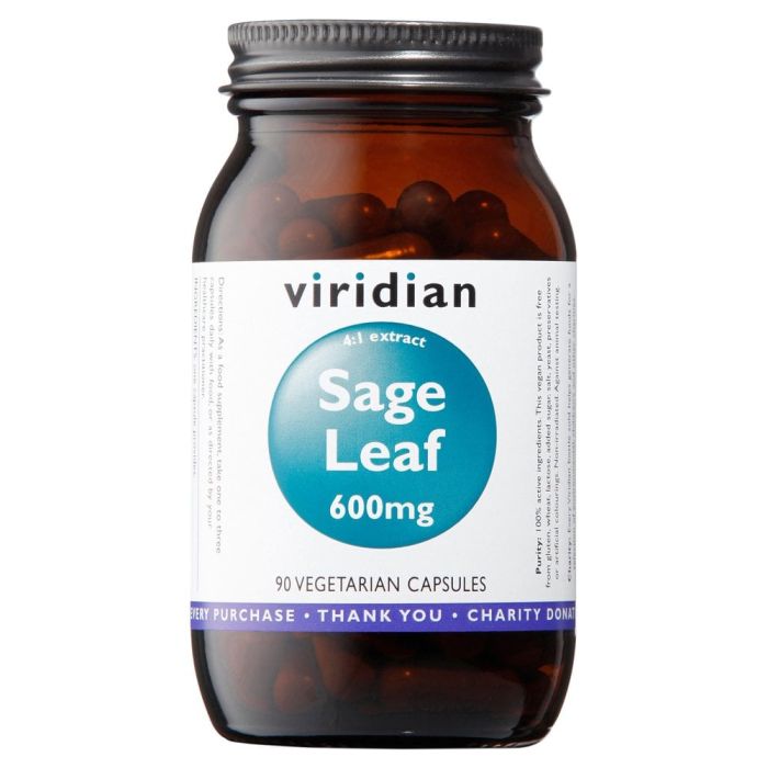 Viridian Sage Leaf 600mg