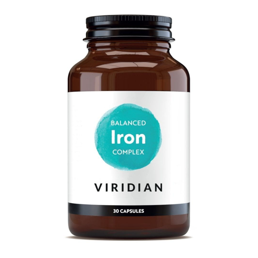 Viridian Balanced Iron Complex 30 Capsules