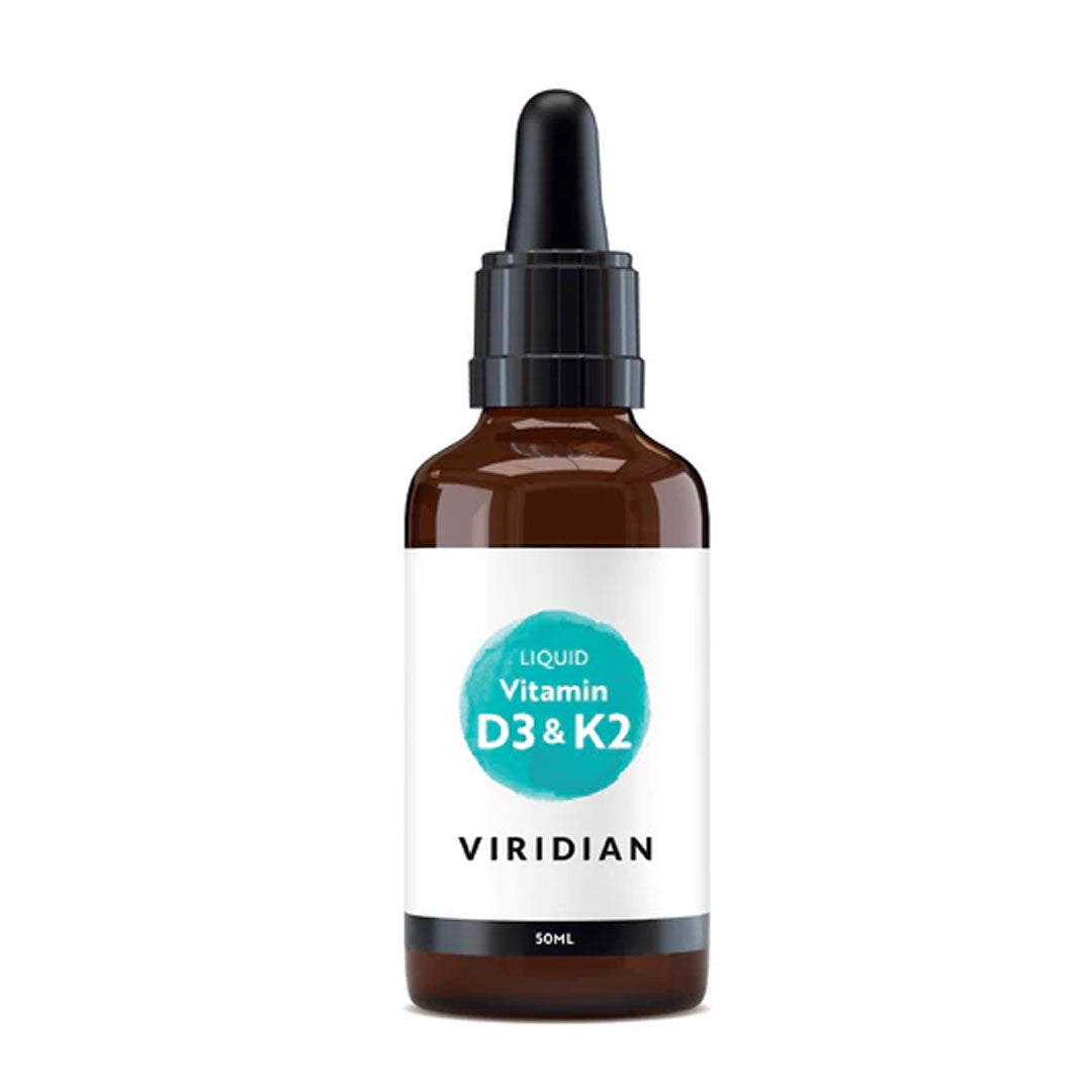 Viridian Liquid Vitamin D3 K2 50ml