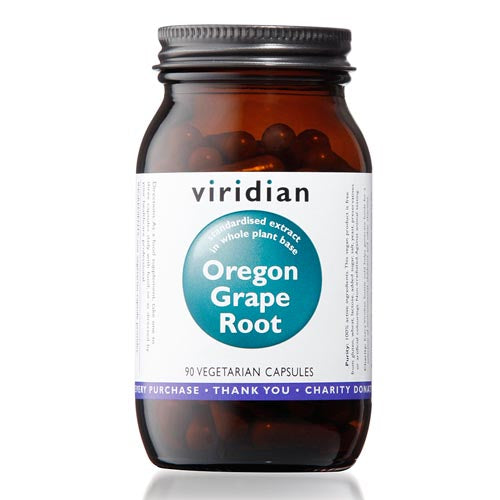 Viridian Oregon Grape Root 90 Capsules
