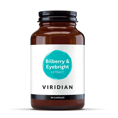 Viridian Bilberry & Eyebright 90 Capsules