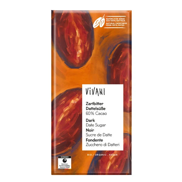 Vivani Dark Chocolate Date Sugar 80g