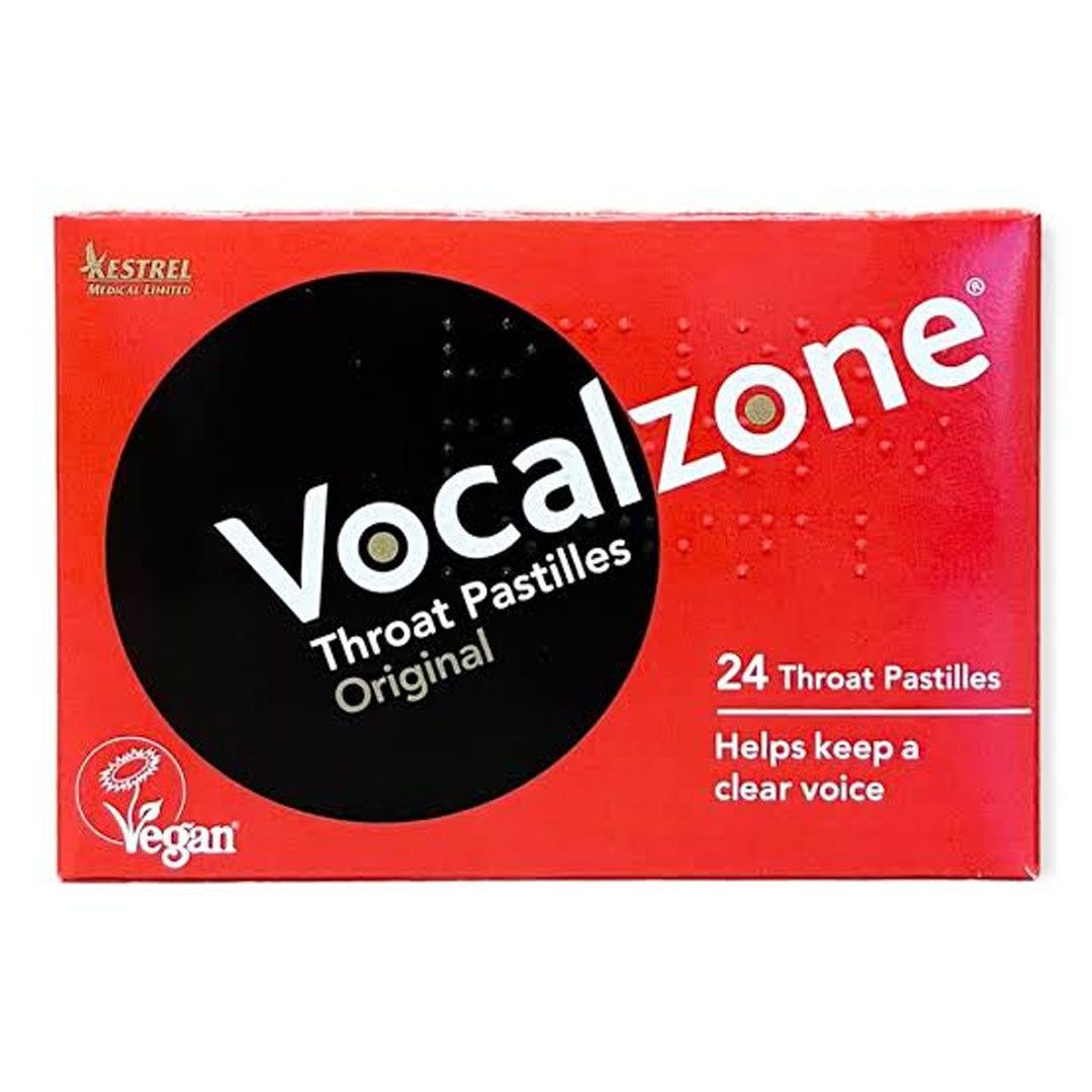 Vocalzone Original Throat Pastilles 24s