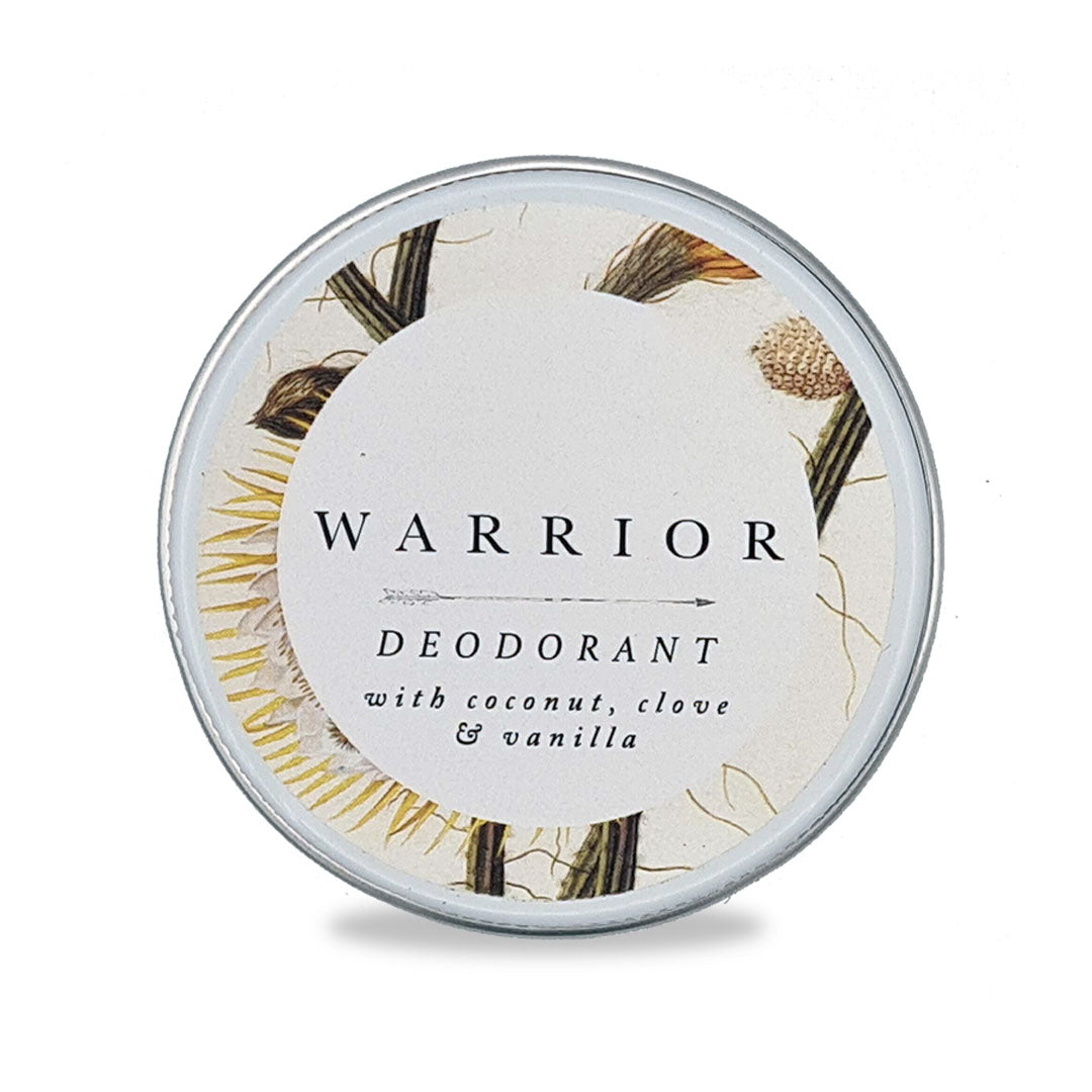 Warrior Deodorant Coconut, Clove & Vanilla 70g