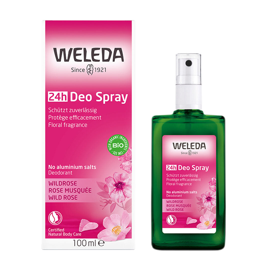 Weleda Wild Rose Spray Deodorant 100ml