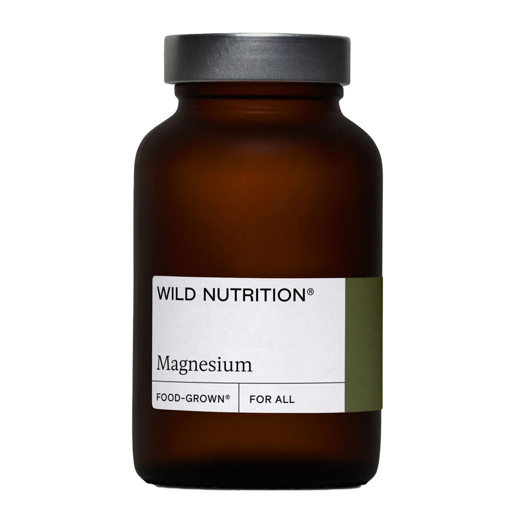 Wild Nutrition Food Grown Magnesium 60 Capsules