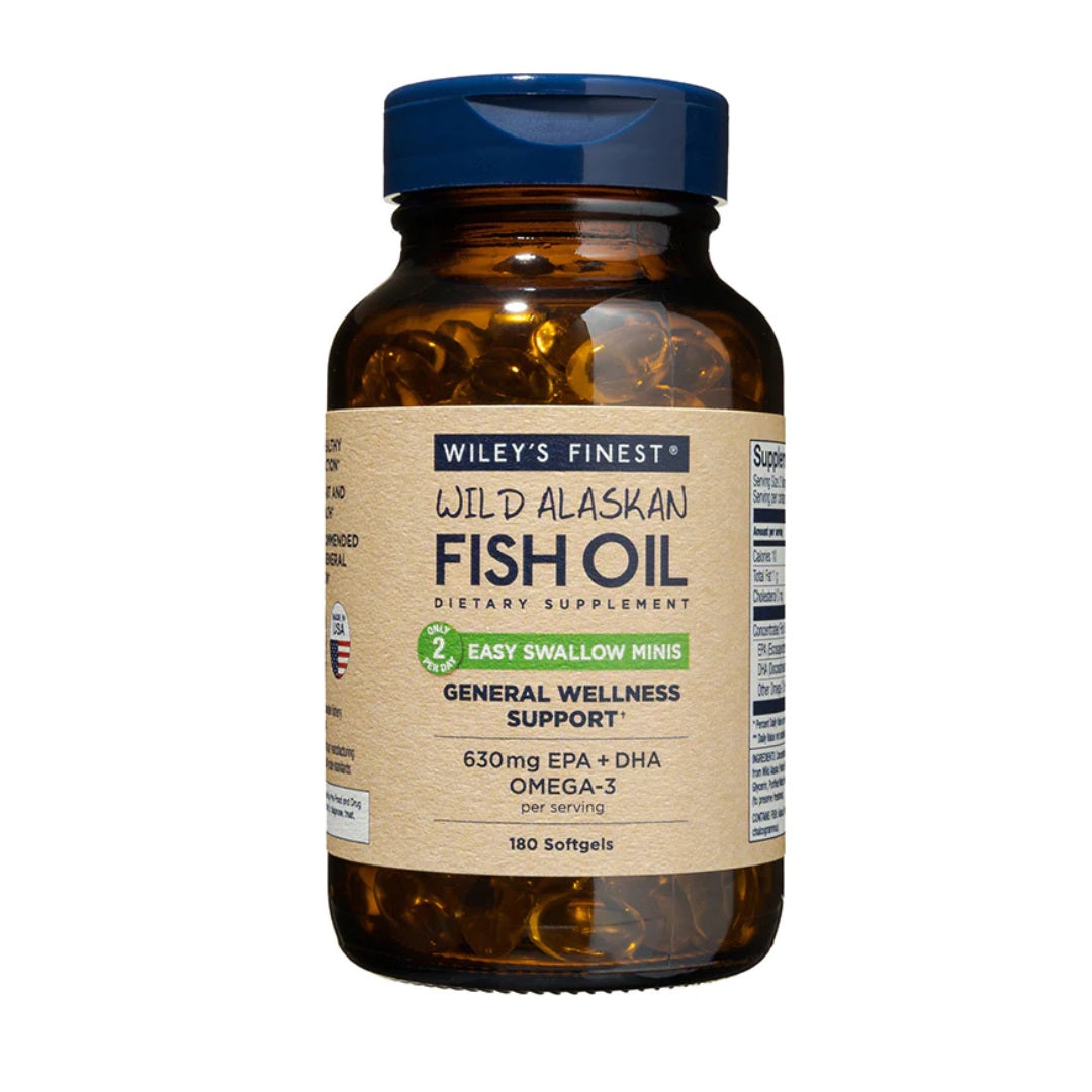 Wiley's Fish Oil Easy Swallow 180 Softgels