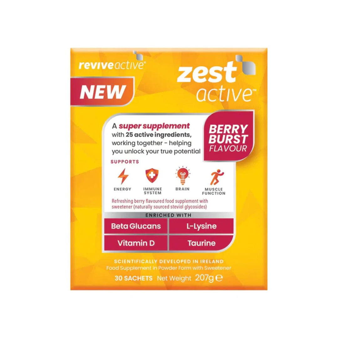 Zest Active Berry Burst 30 Sachets