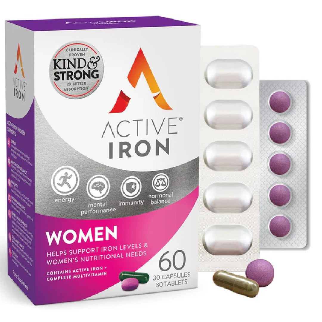 Active Iron For Women 60 Capsules